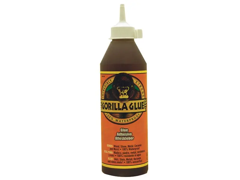 Gorilla Polyurethane Glue, 500ml, Waterproof & Versatile