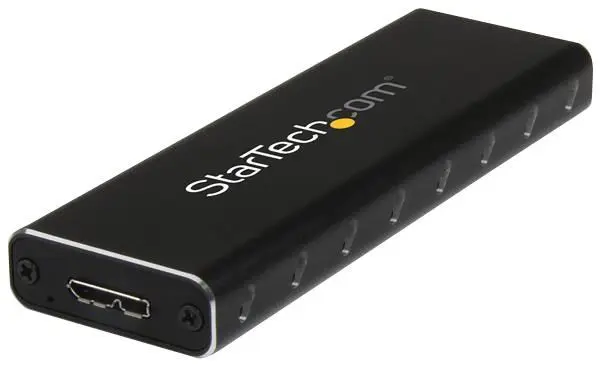 StarTech M.2 SATA External SSD Enclosure, USB 3.0 with UASP