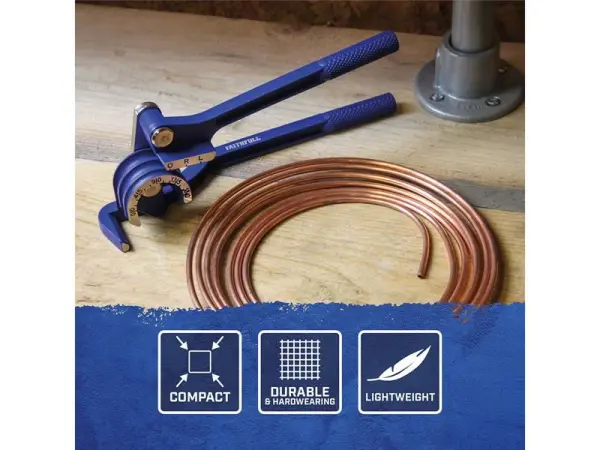 Faithfull Mini Bender (6/8/10mm) Aluminium, 426g