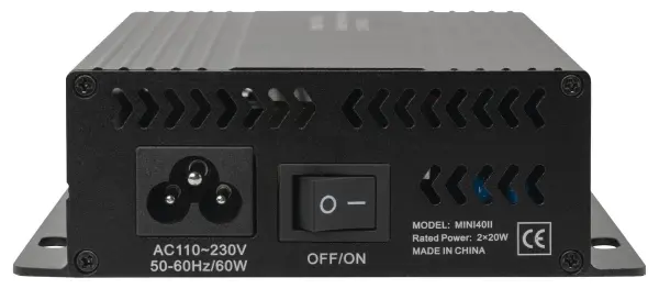 ADS Mini4011 2x20W Bluetooth Stereo Amplifier