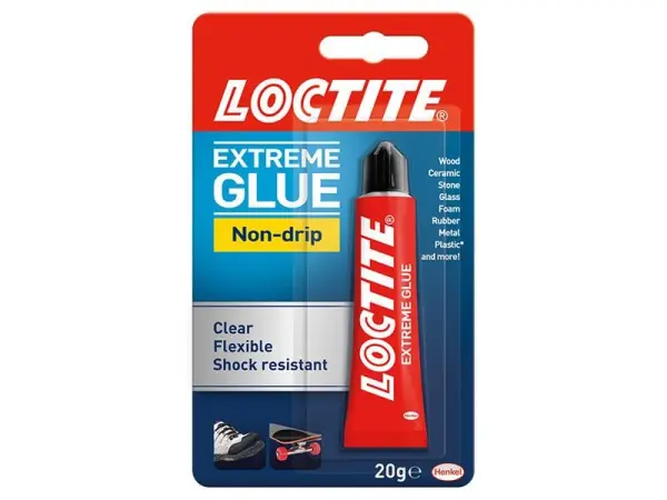 Loctite Extreme Kleber Non Drip, Sekundenkleber, 20g
