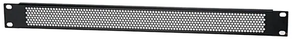 PENN ELCOM Panel de Rack Ventilado 19 Pulgadas - 1U, Acero Negro