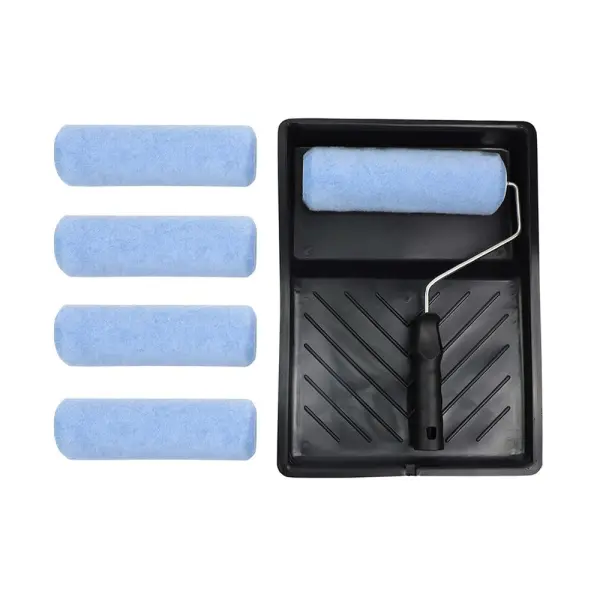 Timco Conjunto de Rolo, Quadro & Bandeja 9in Médio, 7 Peças