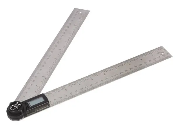 Trend Digital Angle Rule 300mm (12in), Stainless Steel