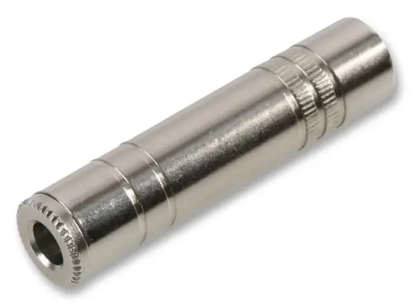 Adaptateur femelle stéréo PRO SIGNAL 6,35 mm avec terminaison à souder, métal