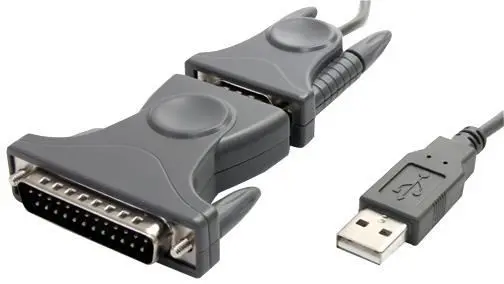 STARTECH Câble Adaptateur USB vers RS232 DB9/DB25 Mâle-Mâle