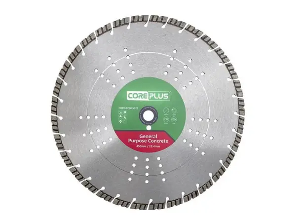 CorePlus 萬用混凝土鑽石鋸片 450 x 25mm