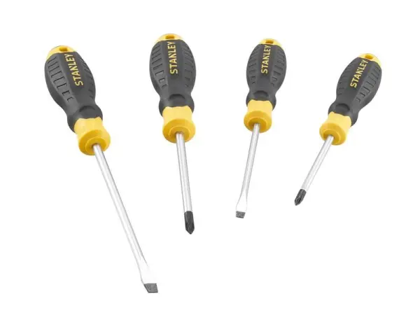 STANLEY® Hand Tools - CUSHION GRIP™ 螺絲批套裝 (4件裝)