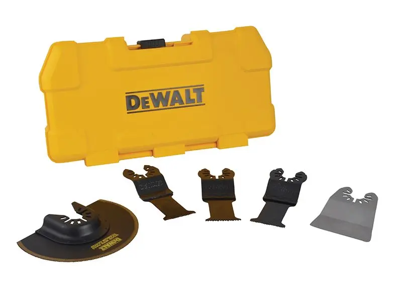 DEWALT DT20715 Multifunktionswerkzeug-Klingen-Set, 5-teilig