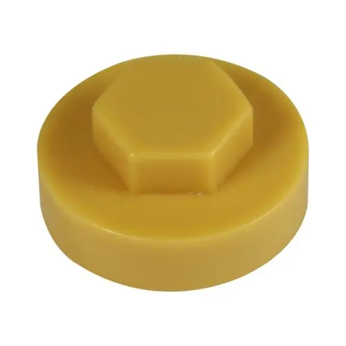 Timco Hex Head Cover Caps, Bamboo, 16mm (Pack of 1000)