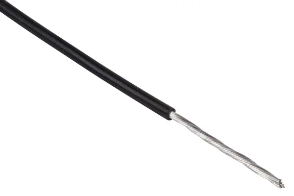 Concordia Technologies Equipment Wire 16/0.2mm - Black 10m
