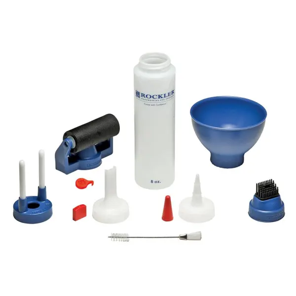 Rockler Kit di Applicazione Colla 8 Pezzi per Incollaggio di Precisione