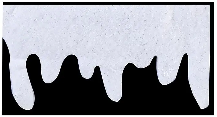 RARAION Διακοσμητικά Πέπλων Χριστουγέννων με Σκουλαρίκια, 180cm