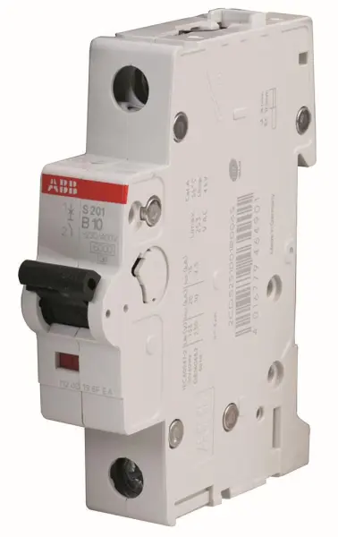 ABB Interruptor Automático Tipo B 10A, 1 Polo, 277VAC