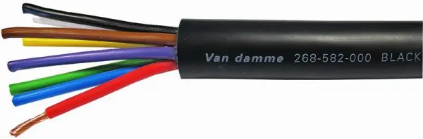 VAN DAMME - Black Series Tour Grade Lautsprecherkabel 8x 2,50mm Mehrkern, pro-M