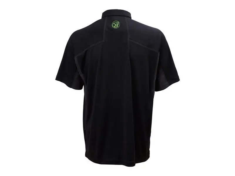 Apache Langley Black Performance Polo Shirt - XL (44/46in)