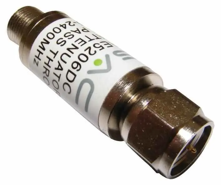 SAC F-Type 6dB Attenuator, Female to Male, 75Ohm