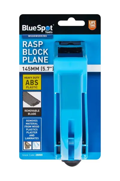 Blue Spot Tools 145mm Rasp Block Plane