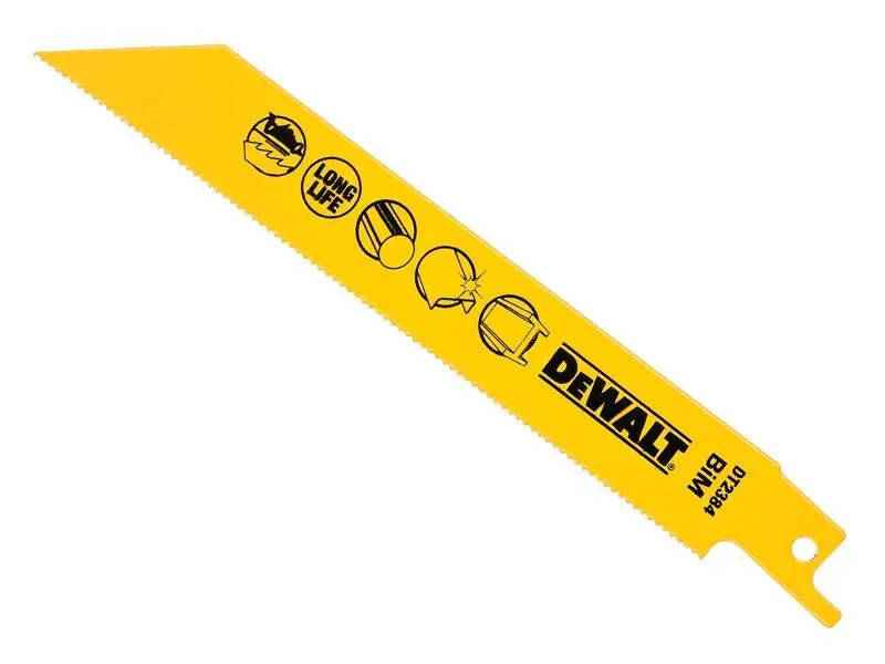 DEWALT להב רצועה דו-מתכתי למתכת, 152 מ״מ, 18 שיניים לאינץ׳ (חבילת 5)