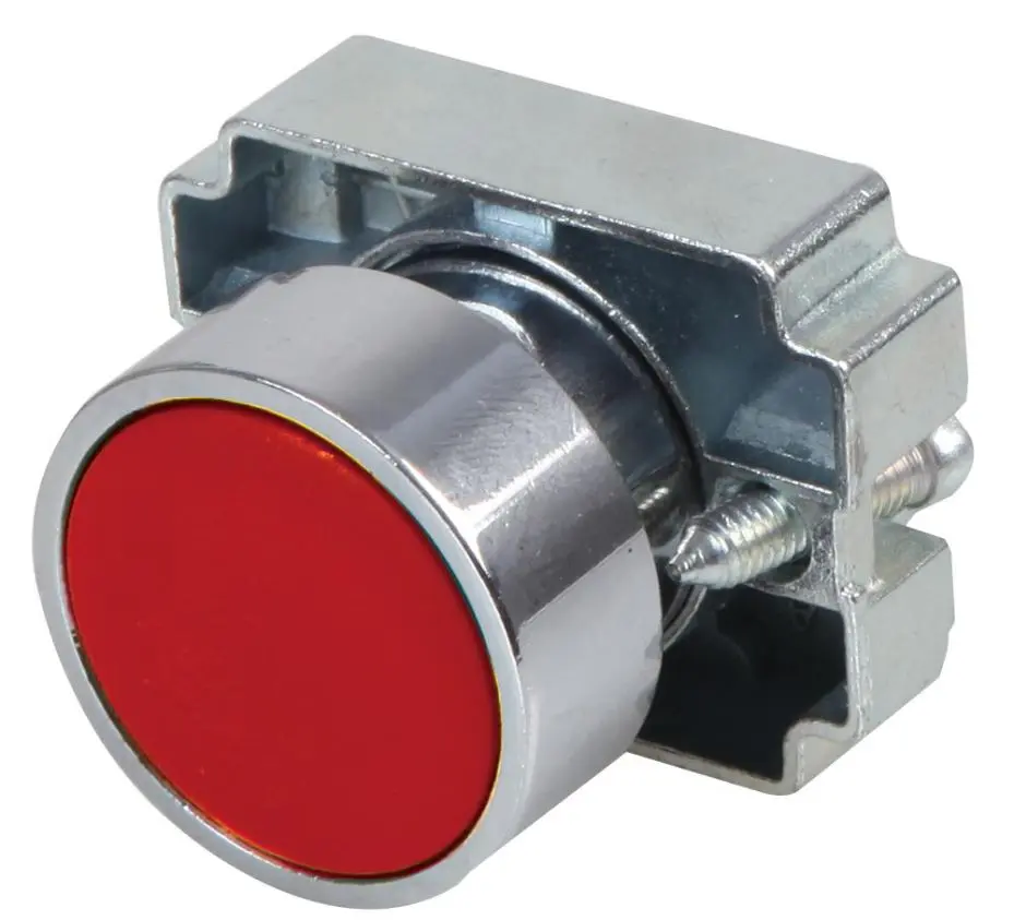 RAAS - 22mm 平嵌式紅色開關