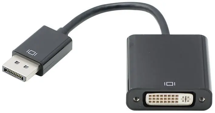 Adaptador PRO SIGNAL DisplayPort para DVI, Macho/Fêmea, Preto