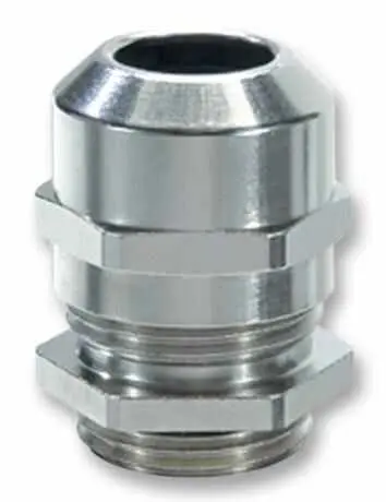 WISKA EMSKV M16 Brass Nickel Plated Cable Gland, IP68/69, 4.5-10mm