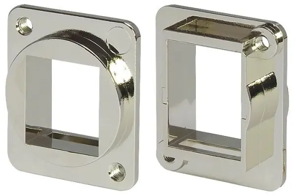 TUK DユニバーサルXLRカットアウトアダプター ニッケル仕様