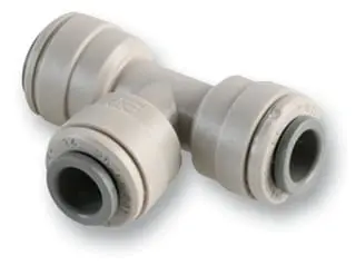 DMFIT 1/4 Inch Push Fit T Coupler 40mm
