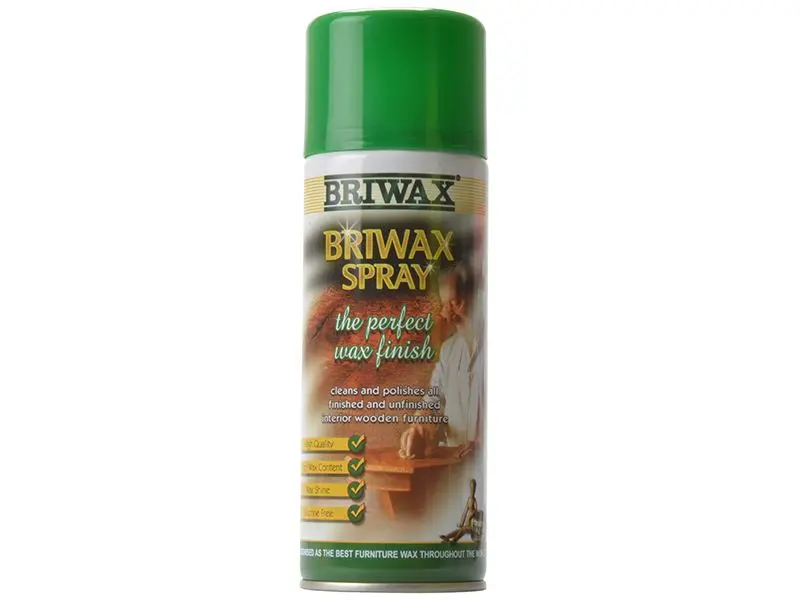 Briwax Cera Spray in Aerosol per Mobili in Legno, 400ml