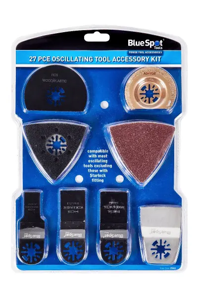 Blue Spot Tools 27件装摆动工具配件套装