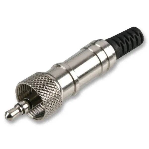 Pro Signal UK 3.5mm Locking Stereo Jack Plug, Cable Mount