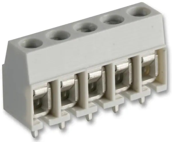 CAMDENBOSS 5-Way Terminal Block, 5mm Pitch