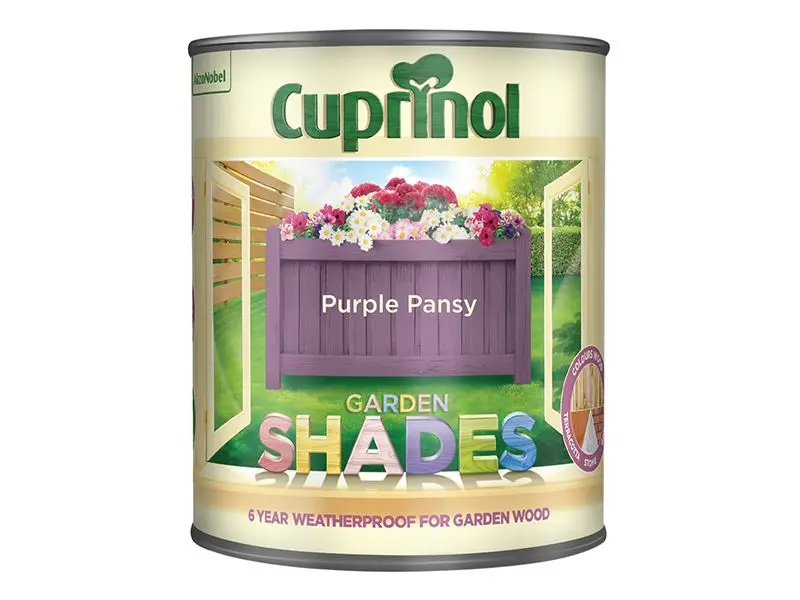 Teinture pour bois Cuprinol Garden Shades Violet Pensée, 1L