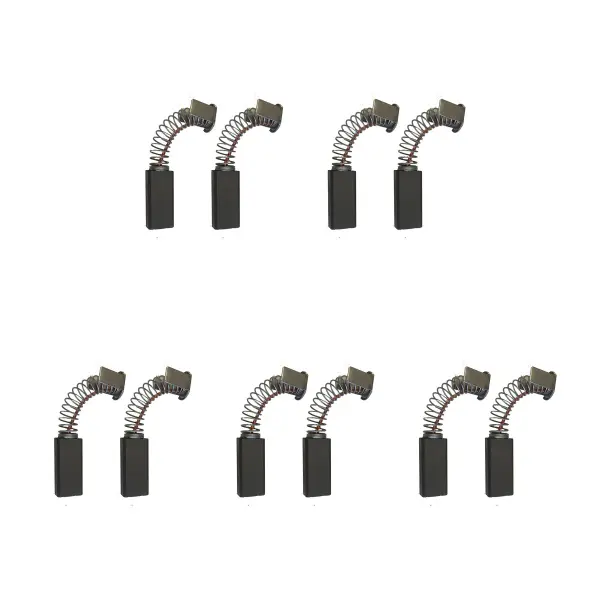 5 Sets Carbon Brushes for Kango Hammer-Drill 6.3x9.5x23/21mm