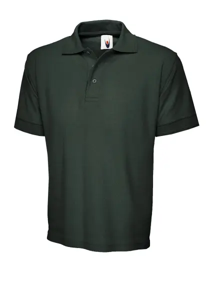 Polo unisexe premium Uneek - 50% polyester 50% coton - Vert bouteille - 4XL