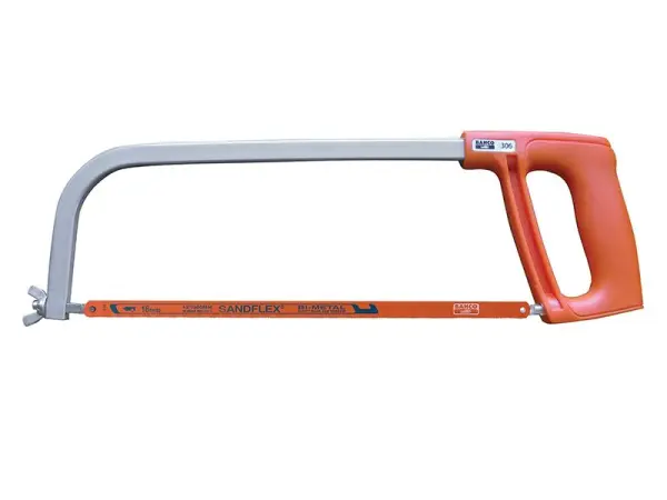 Bahco 306 DIY Hacksaw Frame, Adjustable 250-300mm