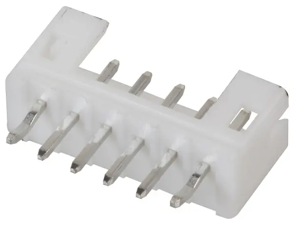 EDAC 6 Way Vertical PCB Mount Header, 2mm Pitch