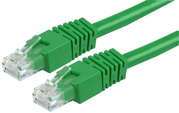 PRO SIGNAL - Câble Ethernet RJ45 Mâle/Mâle Cat6 UTP 25m, Vert