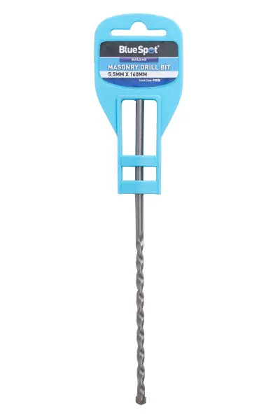 Blue Spot Tools Masonry Drill Bit, 5.5mm x 160mm, Carbide Tipped
