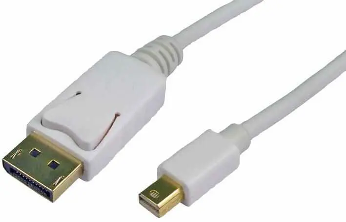 Pro Signal Mini DisplayPort na DisplayPort kabel, 2m bílý