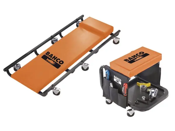 Bahco BLE304 Kruipwagen en Kruk Set