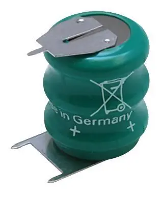 VARTA 3,6V 80mAh V80H Rechargeovatelná baterie s integrovanou PCB