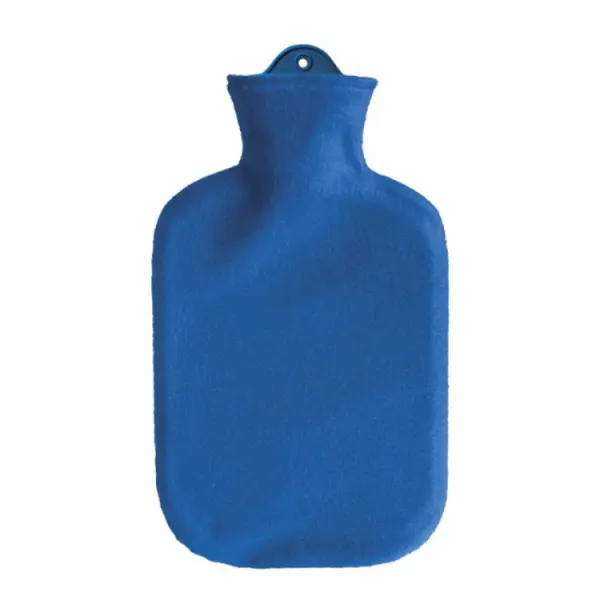 Sanger Contour Covered Hot Water Bottle Blue 2L