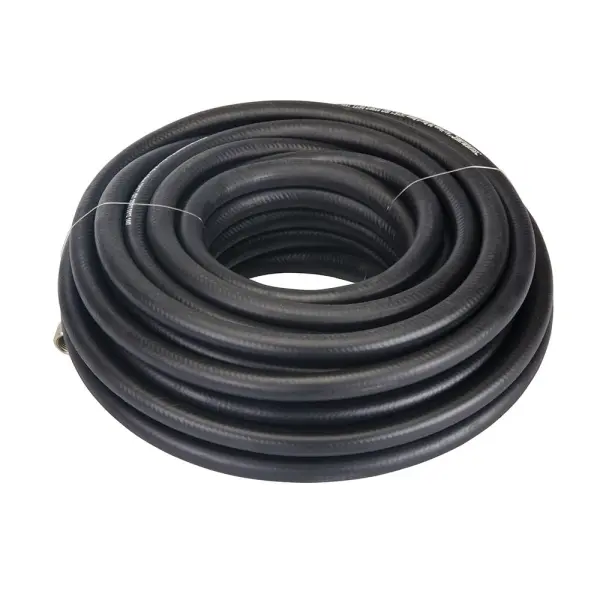Silverline 15m Air Line Rubber Hose, 8mm Bore, 20bar