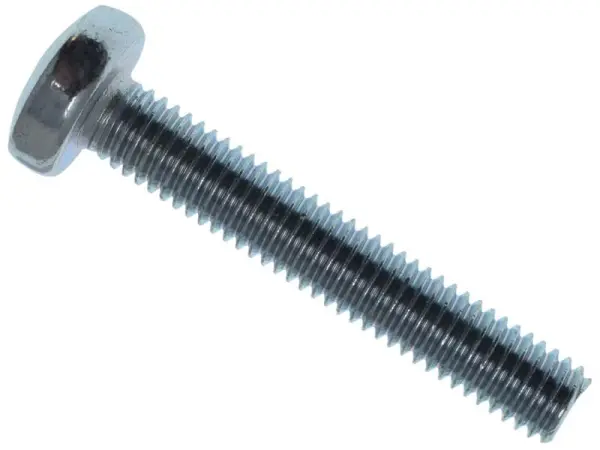 METALMATE Machine Screw Pozi Compatible Pan Head Zinc Plated - M5 x 30mm Box 25