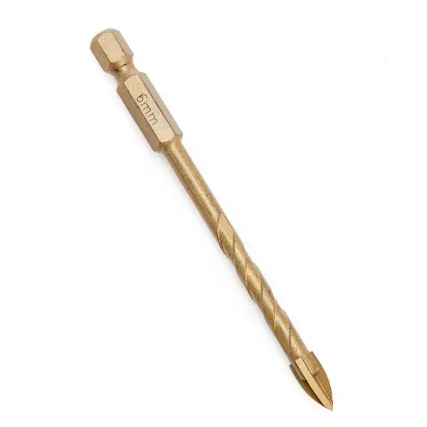 Abracs DBG060 Τρυπάνι 4 Σημείων για Πλακάκια & Γυαλί, 6mm