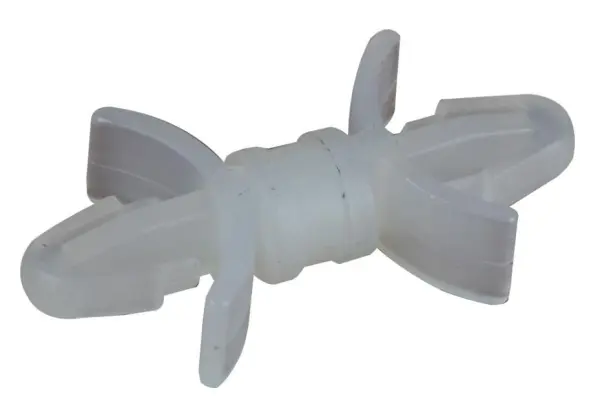 DURATOOL 듀얼 락 PCB 지지대, 나일론 6.6, 6.4mm, 50개입