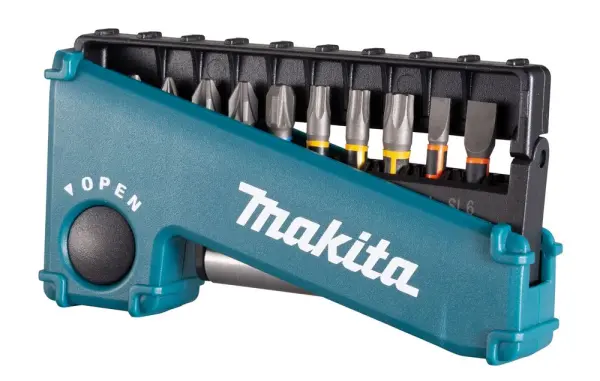 Makita Impact Premier 11pc Torsion Bit Set B, PH/PZ/SL/Torx