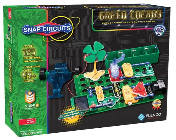 SNAP CIRCUITS 그린 에너지 프로젝트 키트 어린이용