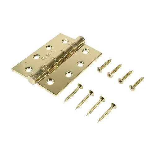 Timco Twin Ball Bearing Steel Hinge - 102 x 76